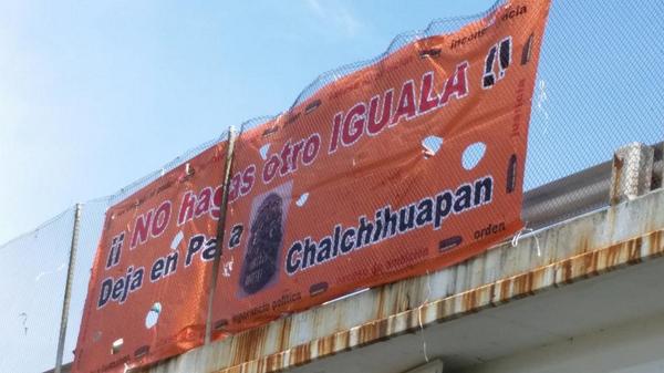Renuncia y juicio político a RMV exigen en Chalchihuapan