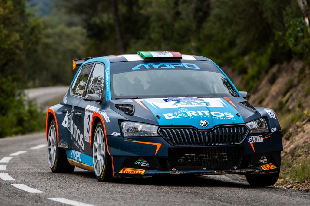 Alejandro Mauro, por su primera participación en Rally 2 dentro del FIA ERC