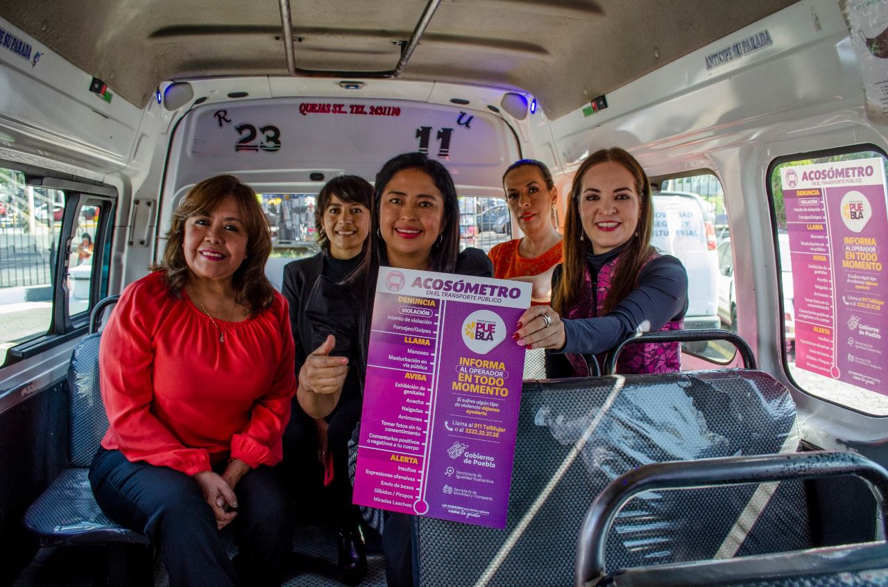 Presentan  el Acosómetro en el transporte público