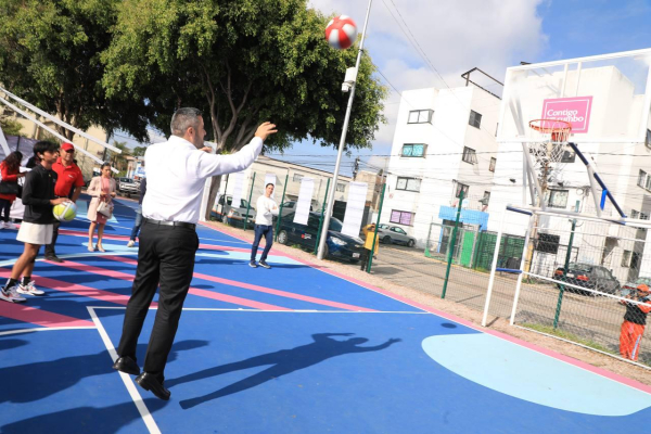 Ayuntamiento de Puebla rehabilita parque en La libertad