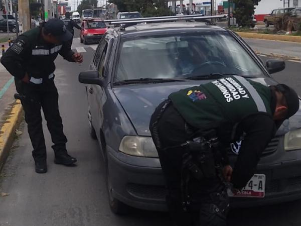Se han aplicado 248 multas por no verificar en Puebla  de febrero a julio