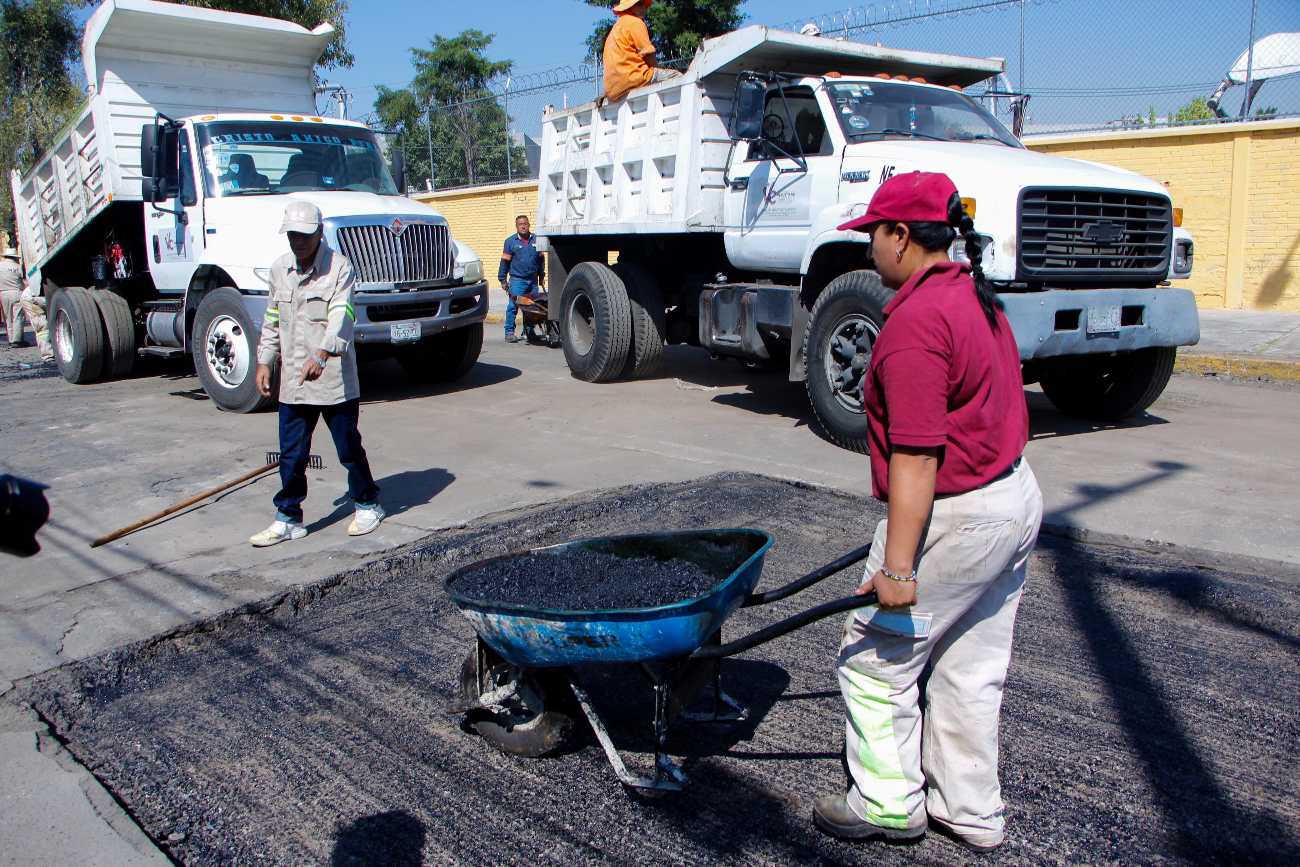 Céspedes ha tapado 7 mil 200 baches en 47 vialidades