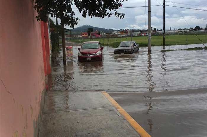 Baches afectan las principales calles de San Pedro Cholula