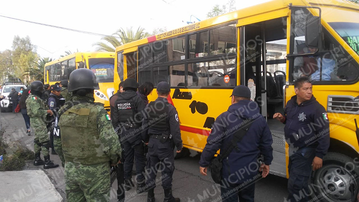 Despliegan operativo por aire y tierra sobre colonia La Paz