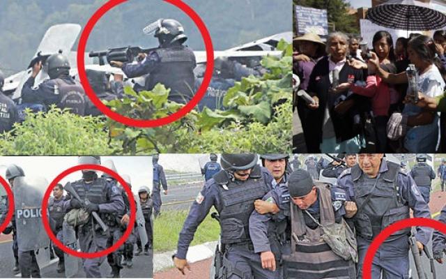 Policías sí usaron balas de goma en Chalchihuapan, concluye peritaje alterno