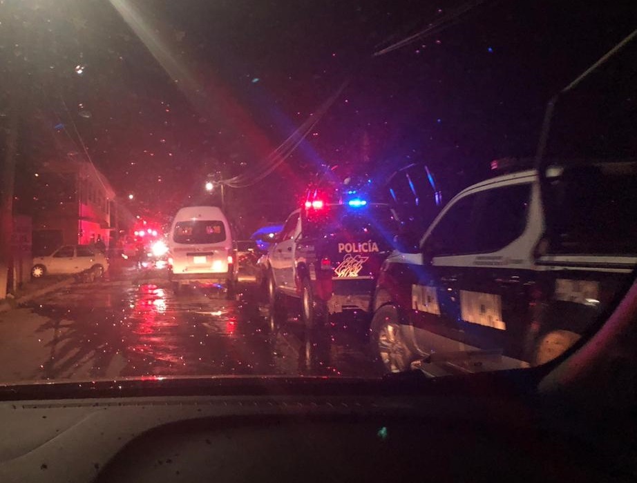 Balacera nocturna en Texmelucan deja un muerto y un herido