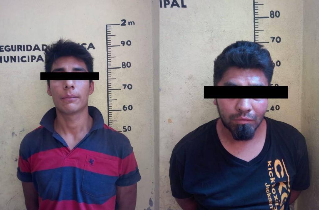 Balacera deja dos lesionados y dos detenidos en Izúcar de Matamoros