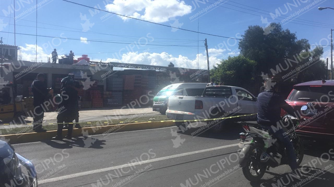 Por asalto, arman balacera en el centro de Tecamachalco