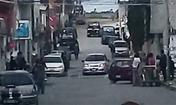 Registran balacera en la colonia Chapultepec, en Puebla