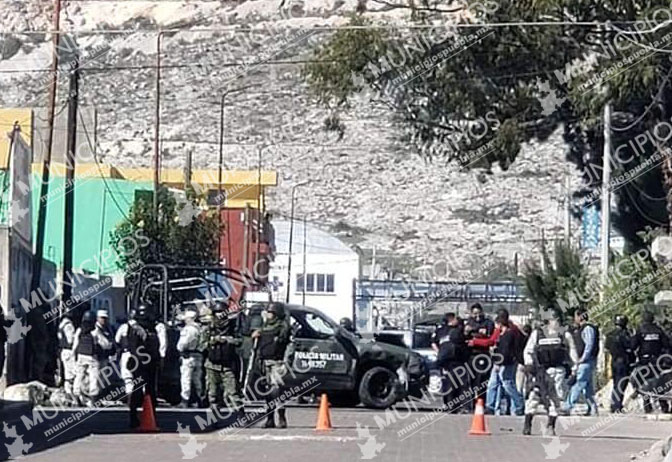 Huachigaseros balean a la Guardia Nacional; hay dos heridos