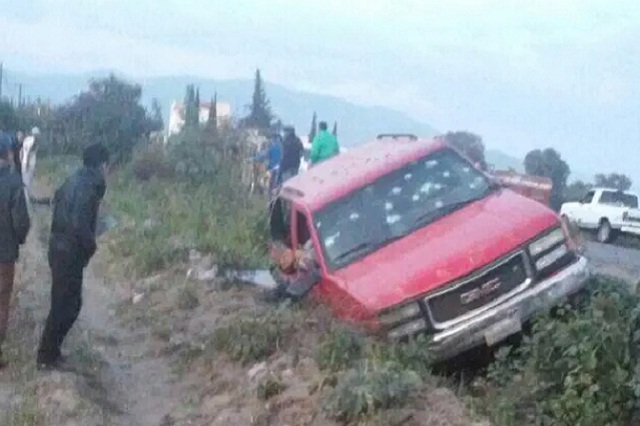 Dejan balaceras en Palmarito Tochapan 2 muertos y 2 heridos 