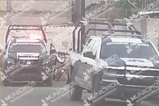 Causa pánico balacera en San Jerónimo Tianguismanalco, Texmelucan