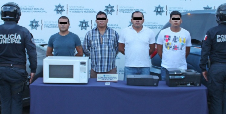 Desarticulan banda dedicada a robo a casa habitación en la capital