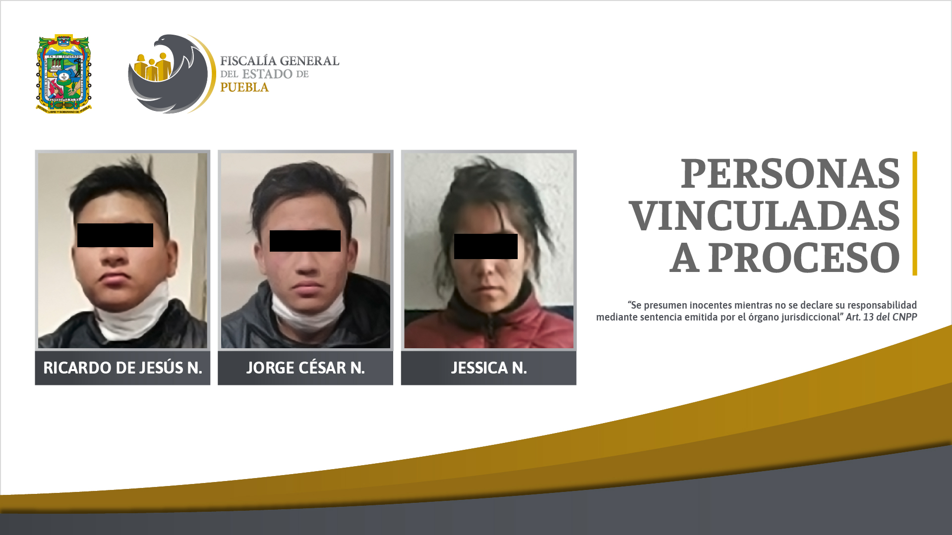 Cae banda que asaltaba a usuarios del transporte público en Puebla capital 