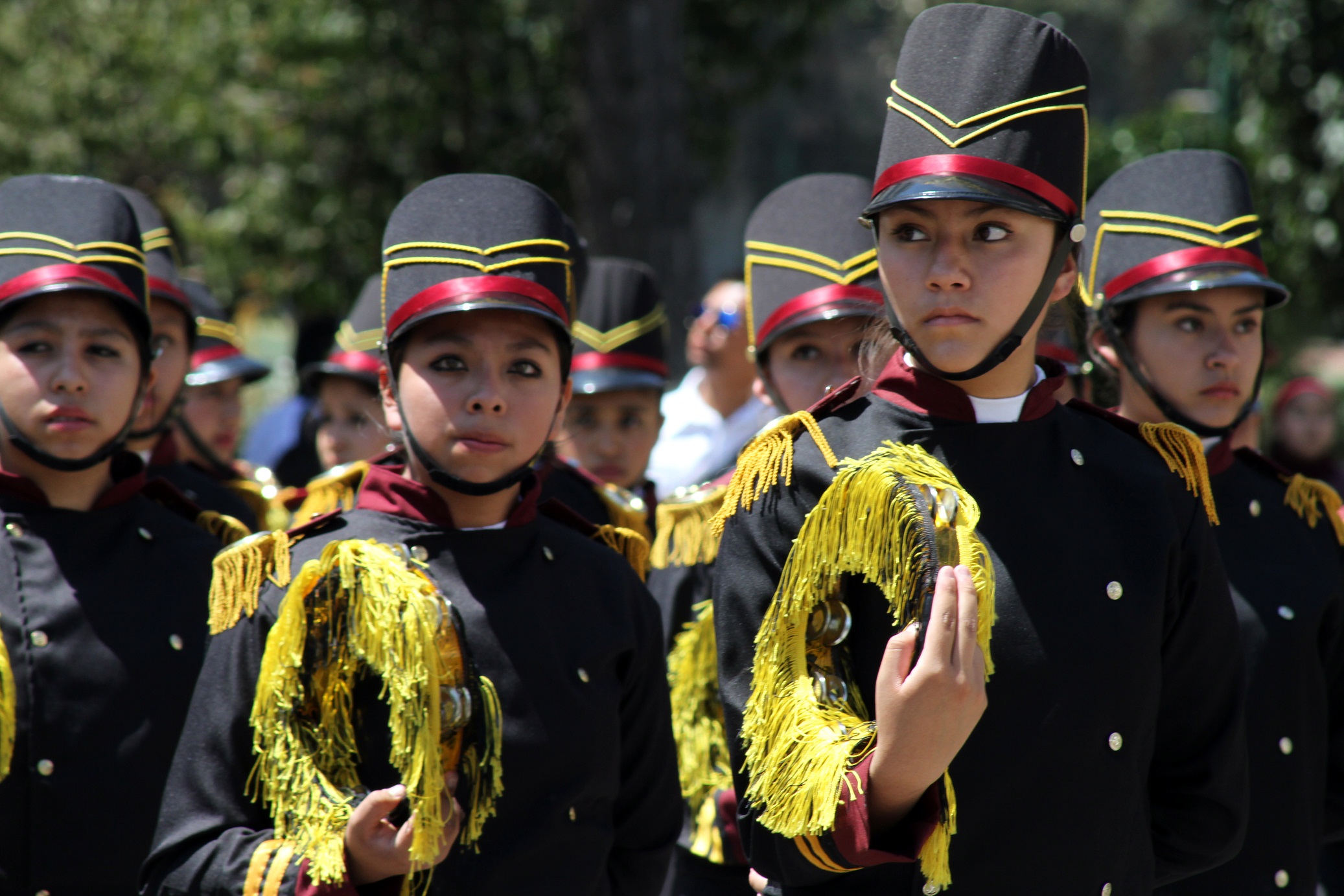 Realiza SEP concurso estatal de bandas de guerra