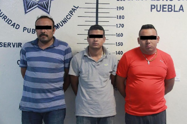 Desarticulan policía de San Pedro Cholula a dos bandas delictivas
