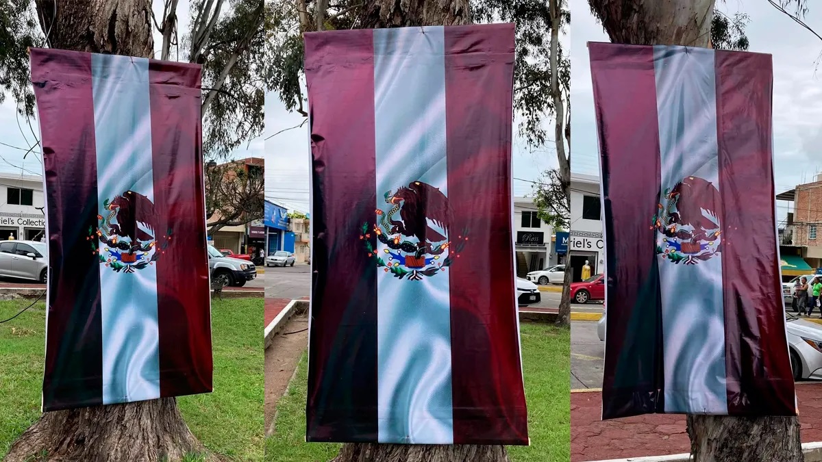 Modifican la bandera con el color de Morena en Nayarit