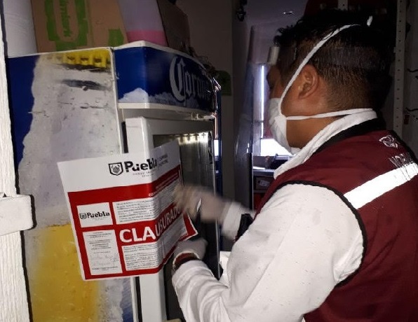 El bar El Ancla operaba a puerta cerrada en plena contingencia