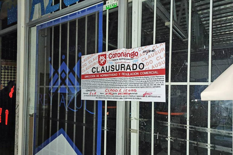 Clausuran bar en Misiones de San Francisco por infringir cierre temporal