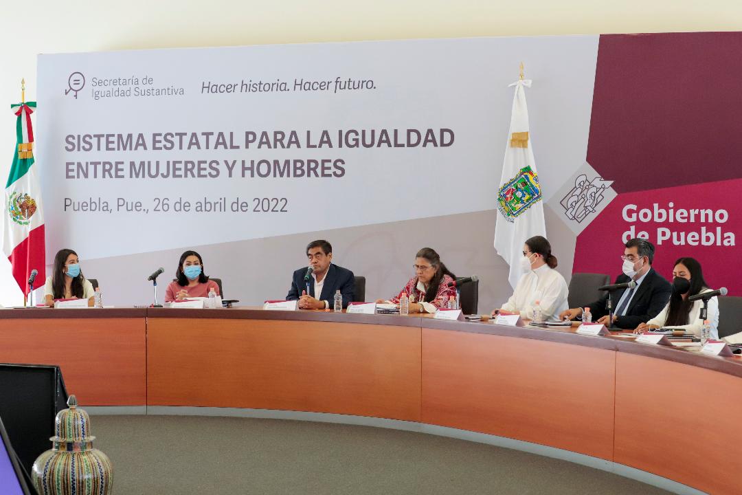 Puebla garantiza paridad de género en el quehacer gubernamental: MBH