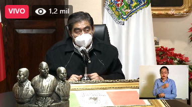 VIDEO Puebla sumó 262 nuevos contagios y 22 decesos