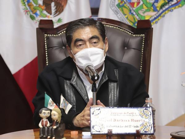 Presenta Barbosa plan Que Reviva Puebla para reactivar economía