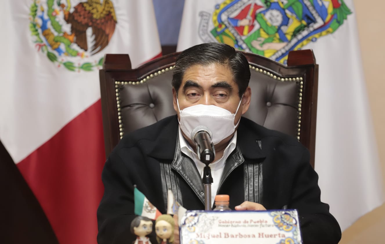 Los Callos, Cachetones y Greñudos van a caer por explosión en Xochimehuacan: Barbosa