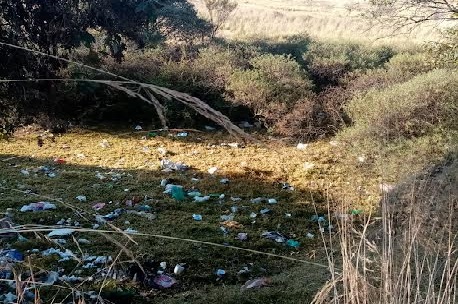 Convierten barrancas de Tlahuapan en basureros al aire libre