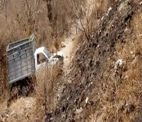 Cayó en barranco de tres metros y se salvó en la Mixteca 