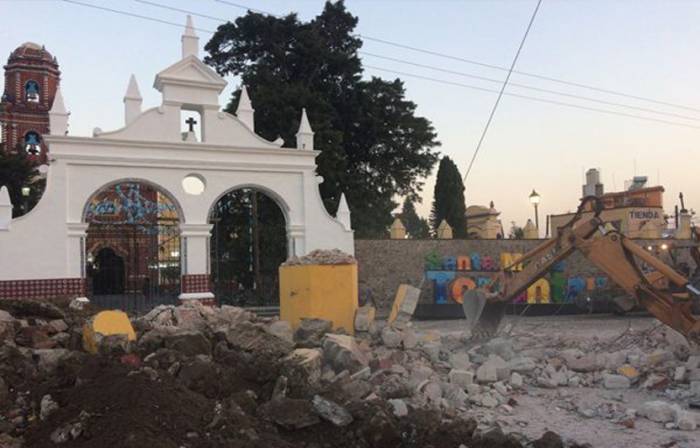 Reconocen daño a pueblos originarios por el Barrio Smart en Tonantzintla 