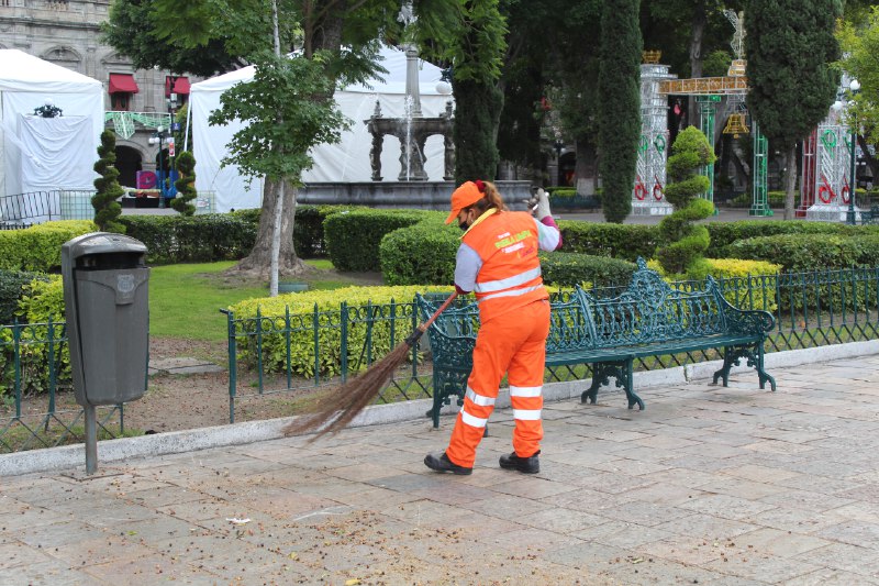 Servicio de recolección de basura se hará con normalidad por fiestas patrias en Puebla