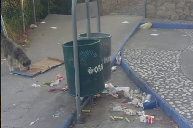 Causa enojo basura dejada por el Atlixcayotontli