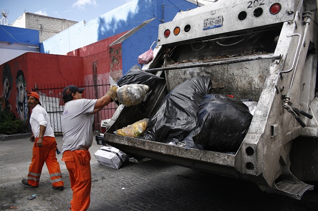 Suspenden recolección de basura el 12, 25 y 31 de diciembre