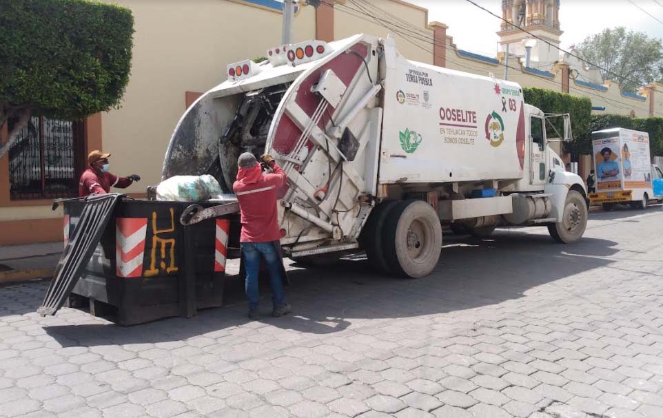 Suspende la empresa Tersa del Golfo recolección de basura en Tehuacán
