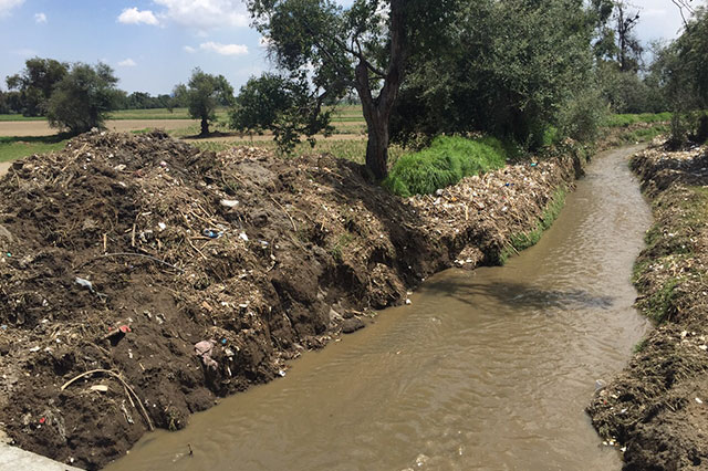 Extienden hasta el Rabanillo búsqueda de menor que cayó al río