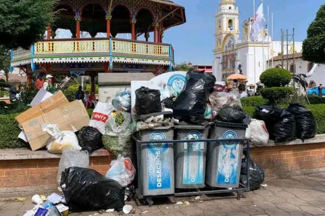 Protestas en Chignahuapan por la suspensión del acceso al relleno sanitario