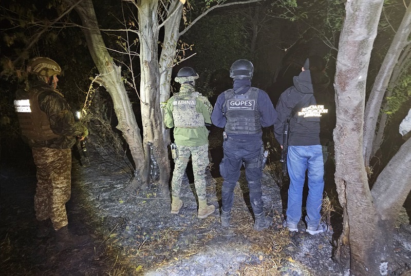 Detectan FGR y Marina toma clandestina de gas en Nativitas