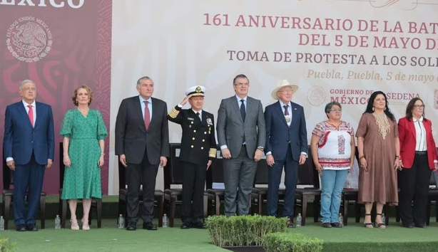 Un 5 de mayo; no, menos, como un 15