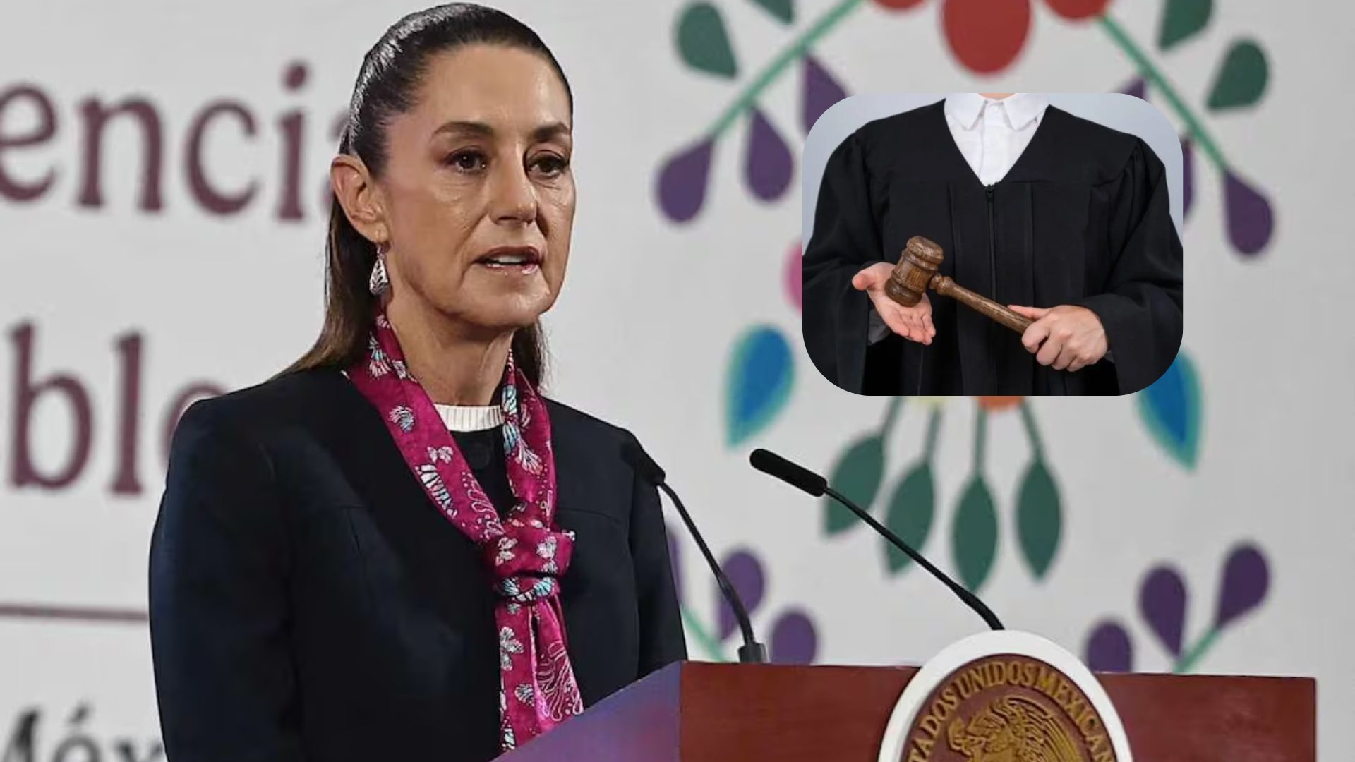 Congreso definirá si ministros y jueces seguirán usando toga con birrete: Sheinbaum 