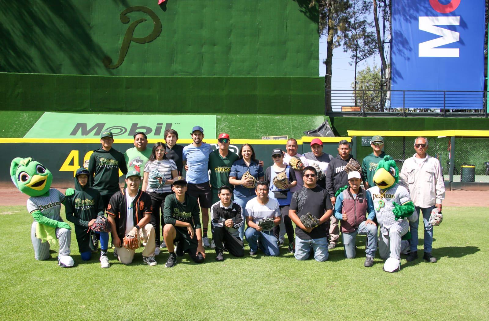 IMDP y Pericos de Puebla realizan una clínica deportiva