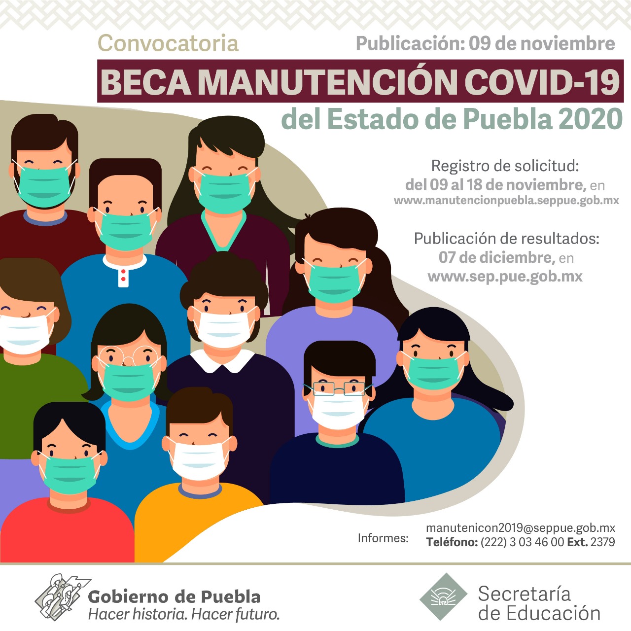 Apoyará SEP Puebla con becas a estudiantes de universidades públicas
