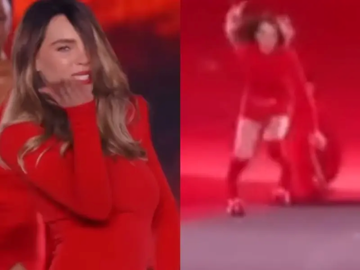 VIDEO Bajan, así fue la caída de Belinda en pasarela de Paris Fashion Week