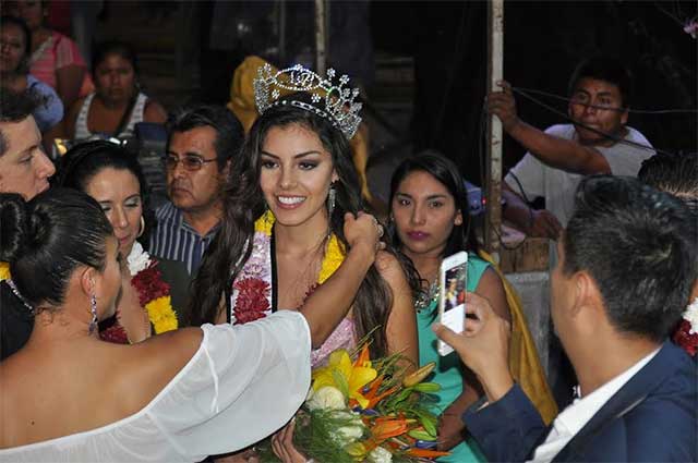 Celebran en Acatlán triunfo de Diana Leal en Nuestra Belleza Puebla 2016