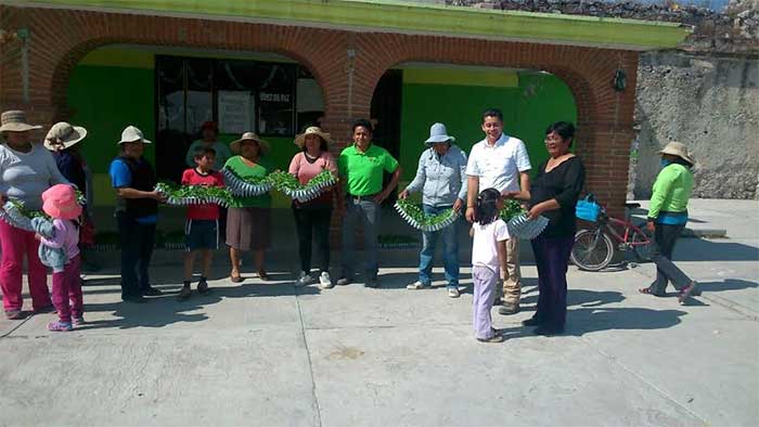 Benefician a 200 familias de Tepeaca con Huertas Familiares