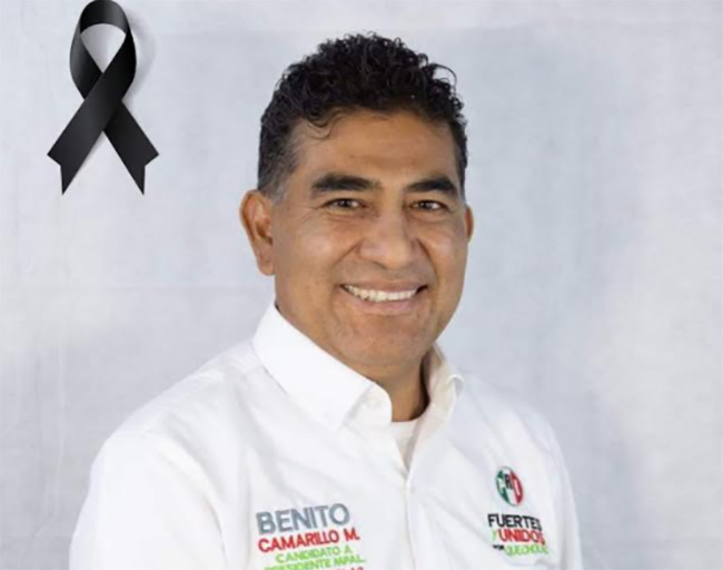 Pierde la vida Benito Camarillo, ex candidato del PRI a la alcaldía de Quecholac 