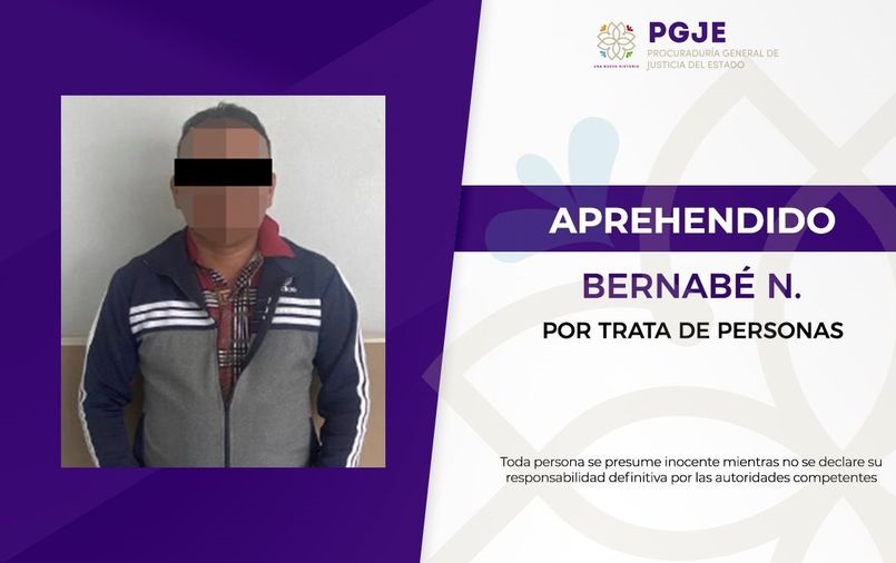 Bernabé prostituyó a su novia en Puebla y ya cayó en Jalisco