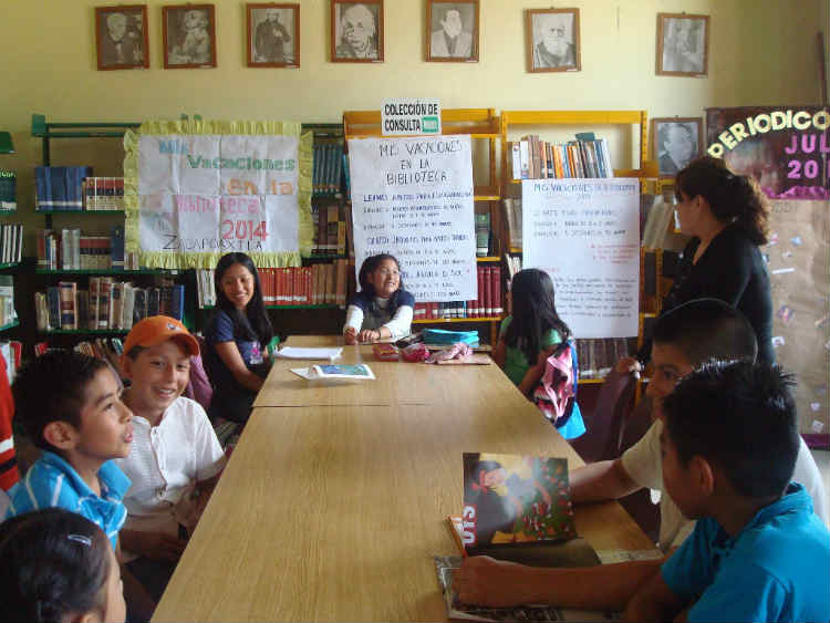 Inician actividades de Verano en biblioteca de Zacapoaxtla