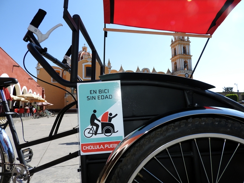 Lanzan en San Pedro Cholula iniciativa Bici sin Edad para ancianos