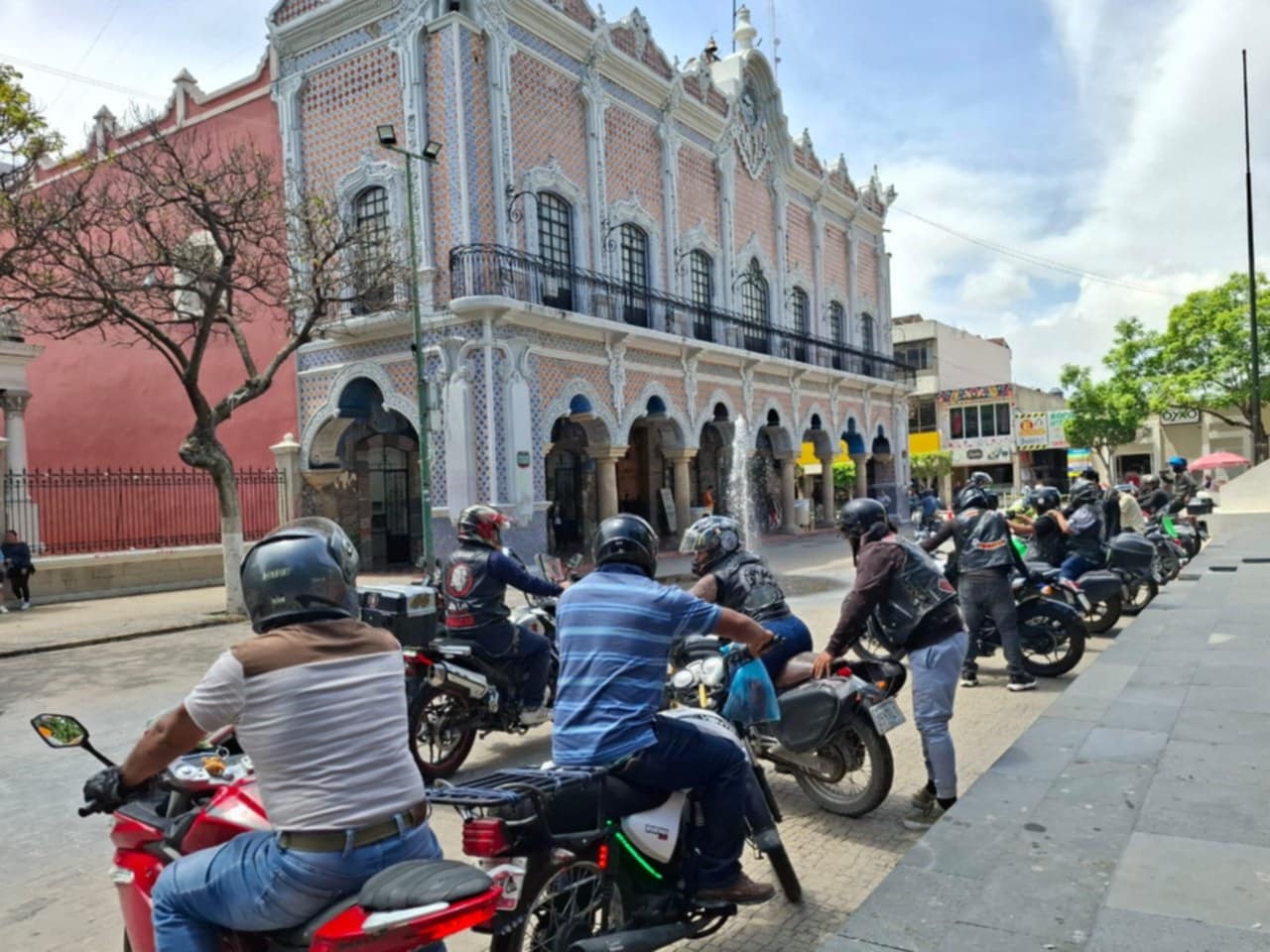 También en Tehuacán motociclistas exigen no aplicar Ley Chaleco