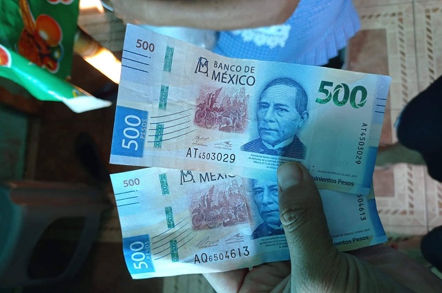 Con el fin de año se incrementa circulación de billetes falsos en Izúcar